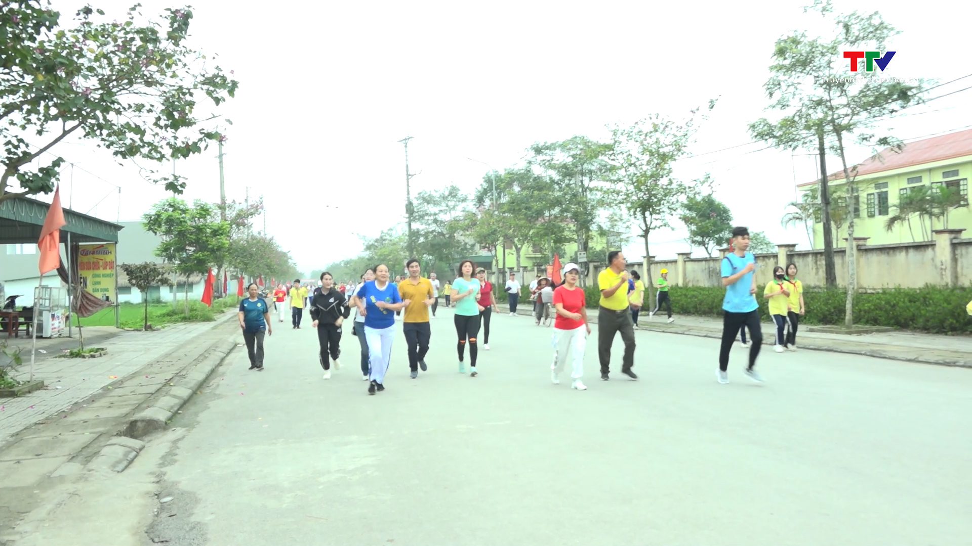 Huyện Quảng Xương phát động Ngày chạy Olympic vì sức khỏe toàn dân và Giải việt dã năm 2024 - Ảnh 1.