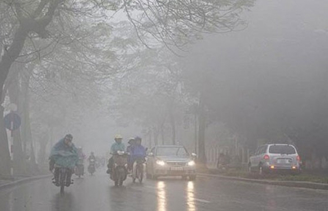 Thời tiết ngày 17/3: Thanh Hoá tiếp tục có sương mù và mưa phùn, trưa chiều hửng nắng- Ảnh 1.
