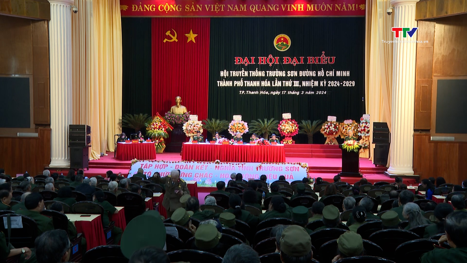 Hội truyền thống Trường Sơn - Đường Hồ Chí Minh thành phố Thanh Hóa Đại hội lần thứ 3, nhiệm kỳ 2024 - 2029- Ảnh 1.