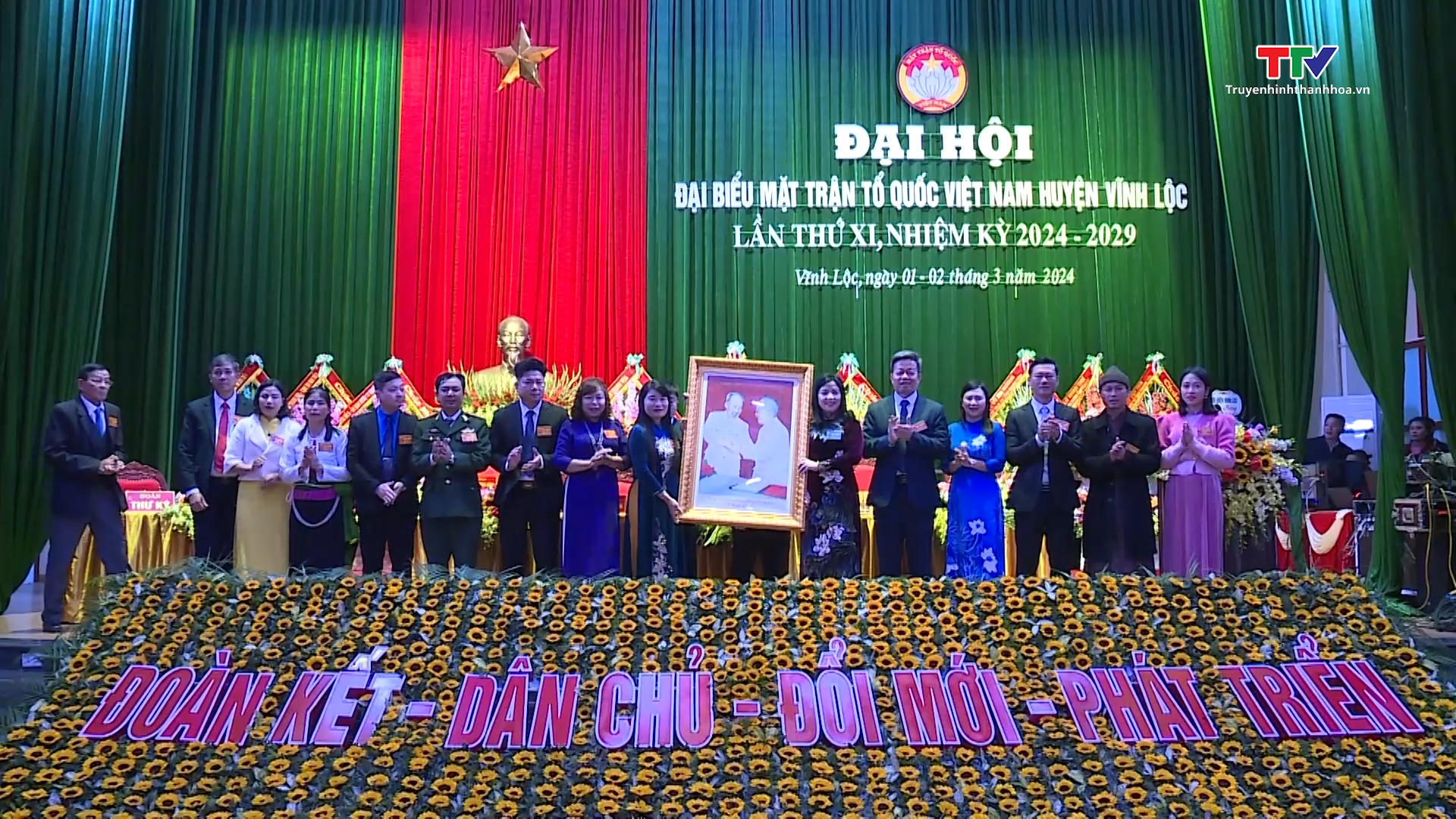 Đại hội đại biểu Mặt trận Tổ quốc huyện Vĩnh Lộc lần thứ XI, nhiệm kỳ 2024 - 2029- Ảnh 3.