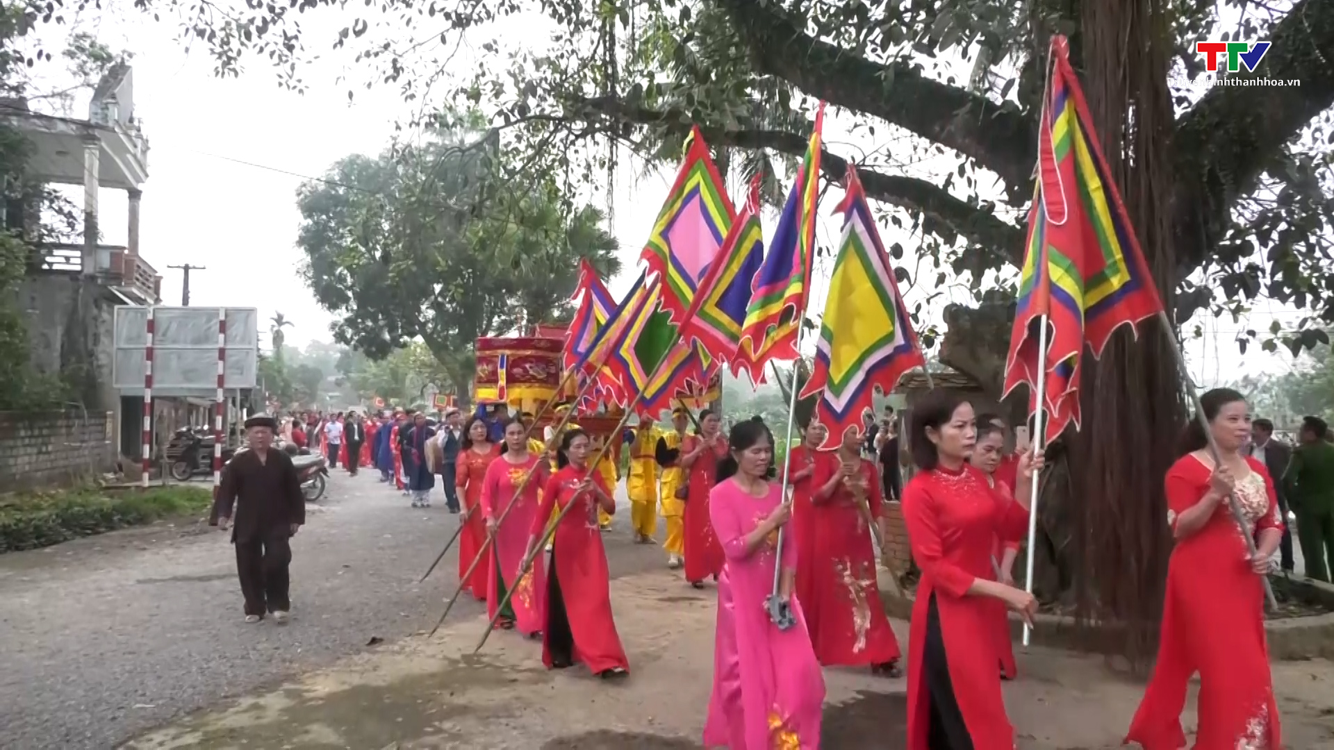  Xã Thọ Thanh, huyện Thường Xuân tổ chức lễ cầu phúc đình làng Hồ- Ảnh 1.