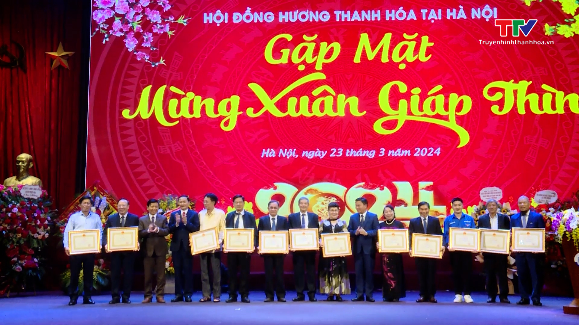 Hội đồng hương Thanh Hoá tại Hà Nội gặp mặt xuân Giáp Thìn 2024- Ảnh 5.