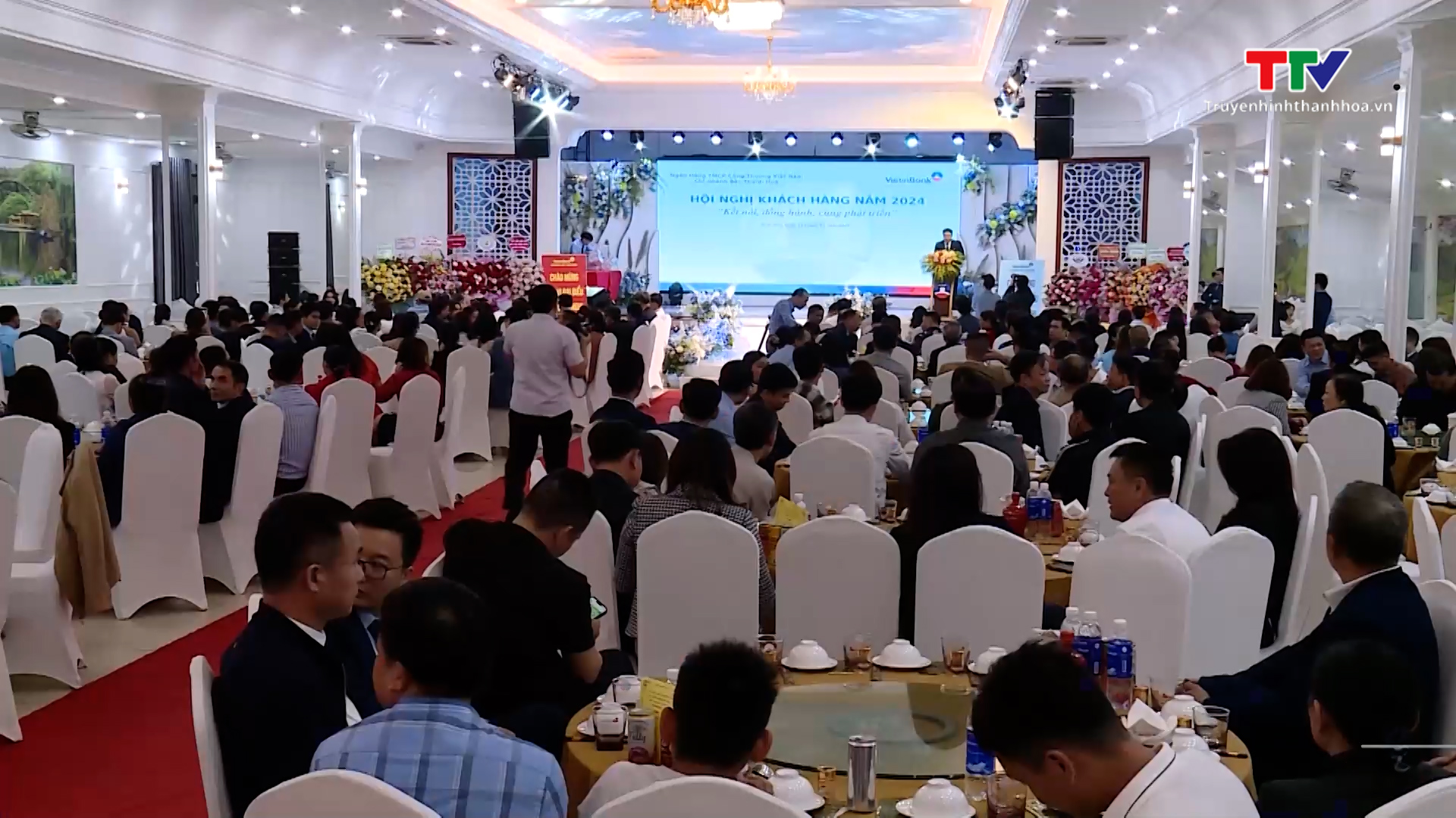 Ngân hàng TMCP Công thương Chi nhánh Bắc Thanh Hóa tổ chức Hội nghị  khách hàng năm 2024- Ảnh 1.