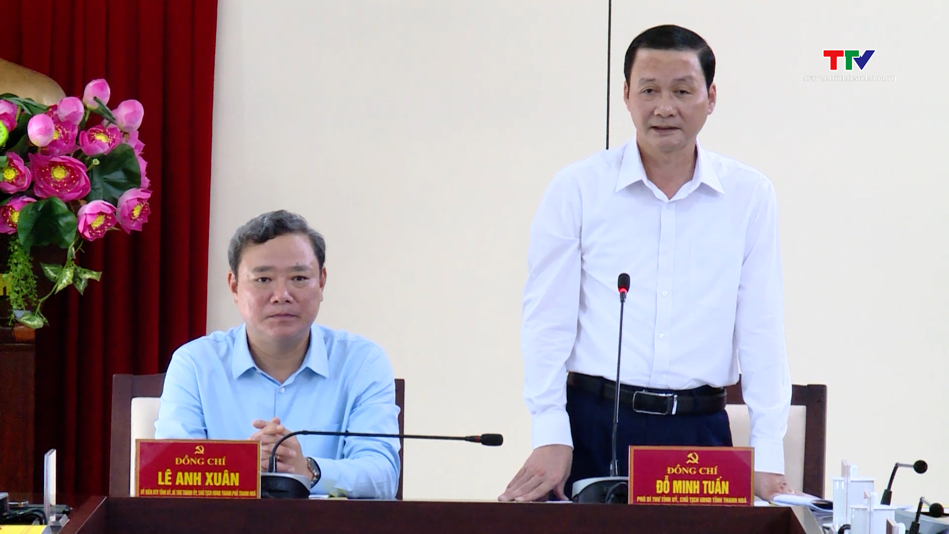 Chủ tịch UBND tỉnh làm việc với Ban Thường vụ Thành uỷ thành phố Thanh Hoá- Ảnh 4.