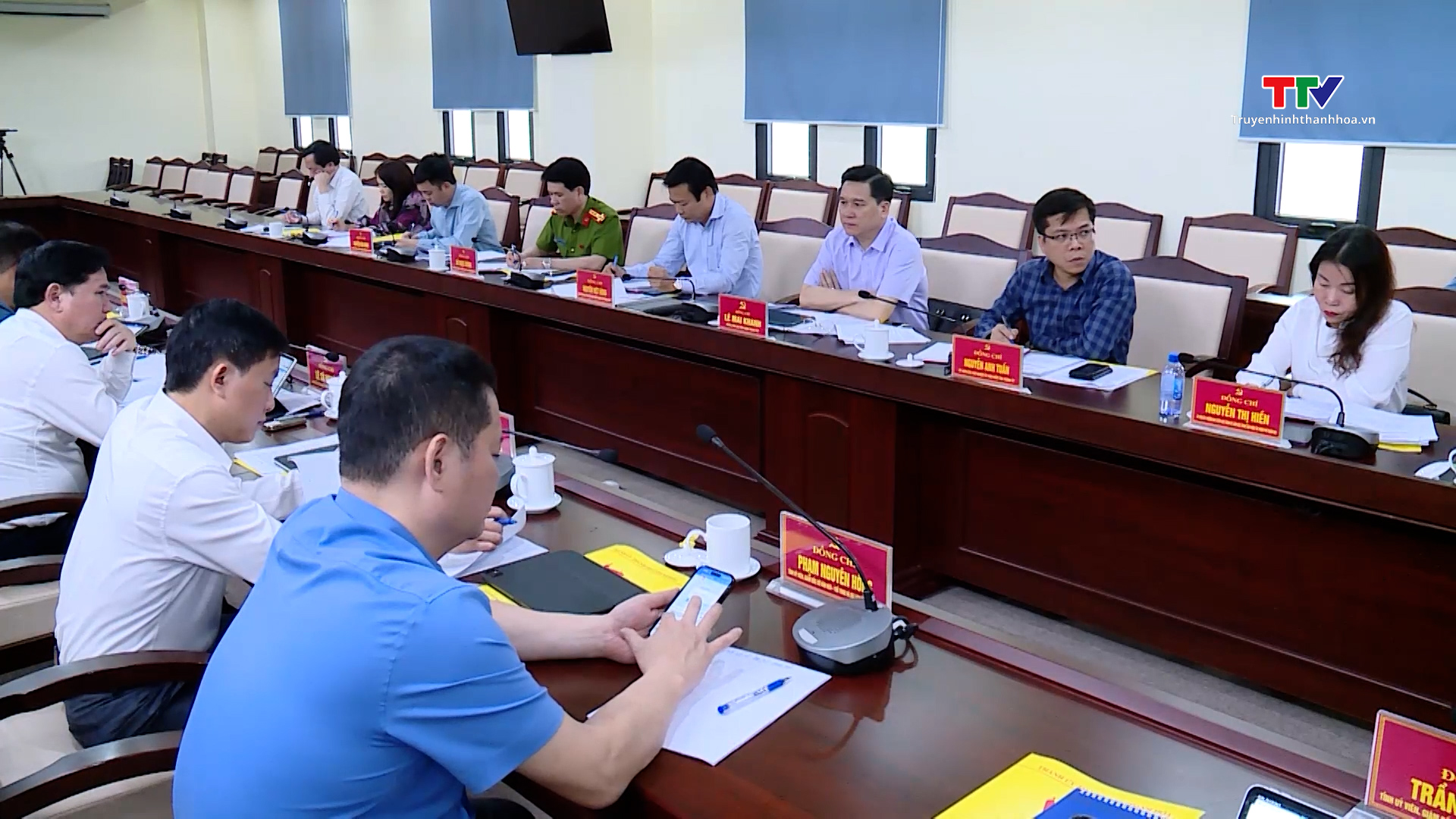 Chủ tịch UBND tỉnh làm việc với Ban Thường vụ Thành uỷ thành phố Thanh Hoá- Ảnh 5.