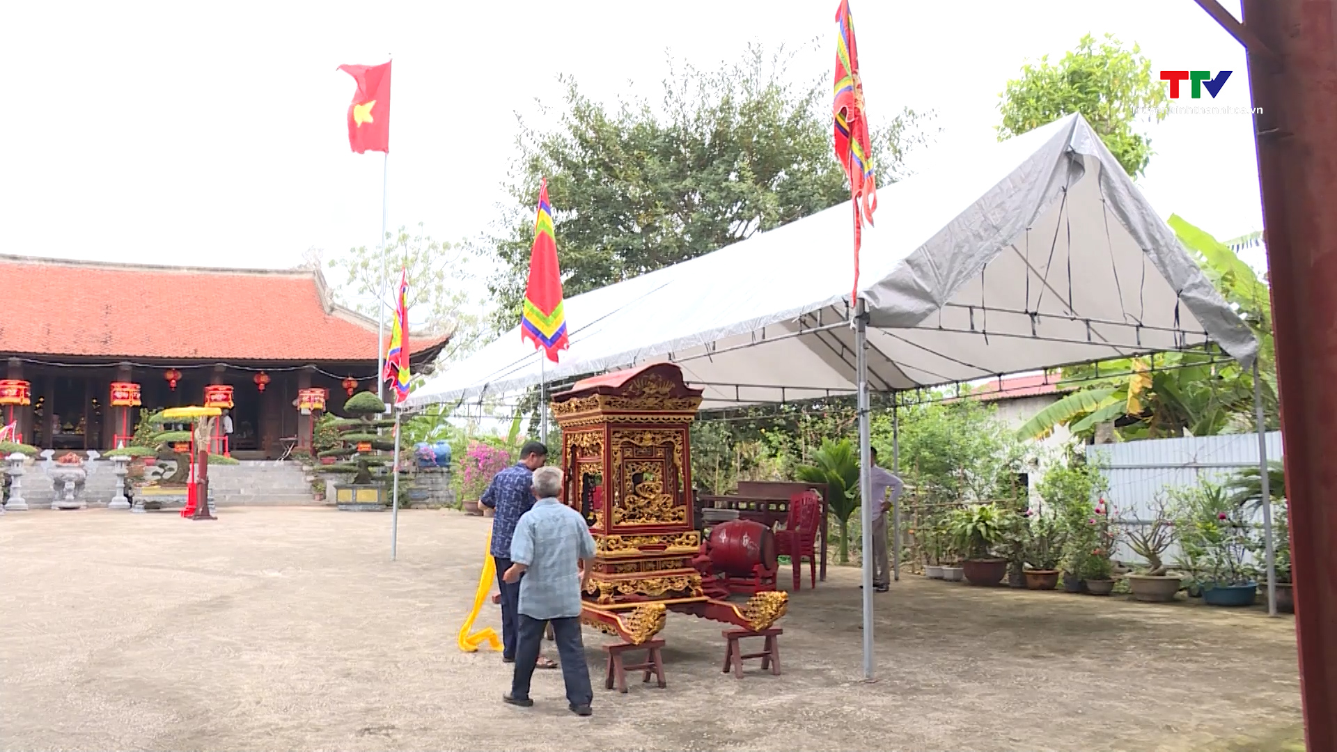 Huyện Vĩnh Lộc tổ chức Lễ hội Phủ Trịnh năm 2024- Ảnh 3.