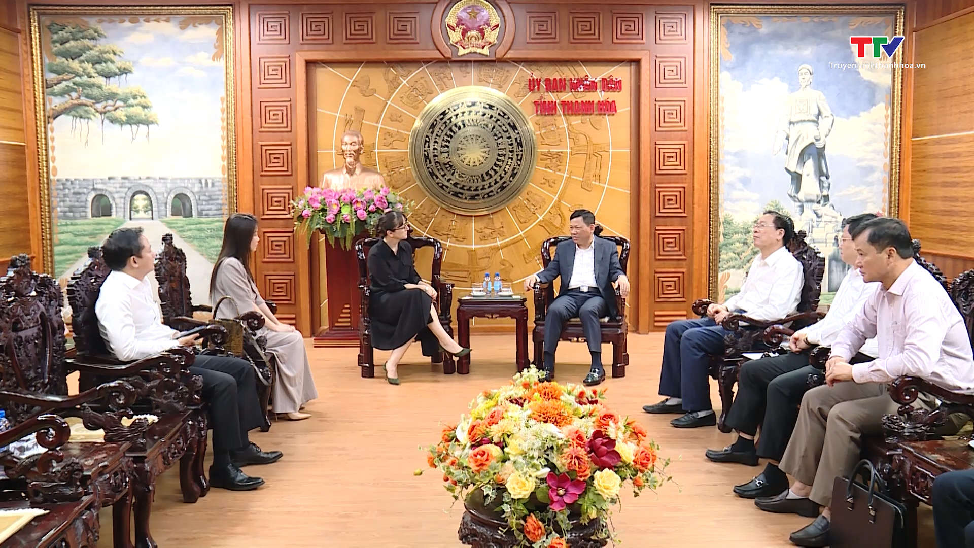 Phó Chủ tịch Thường trực UBND tỉnh làm việc với đại diện hãng tàu CMA-CGM Việt Nam- Ảnh 2.