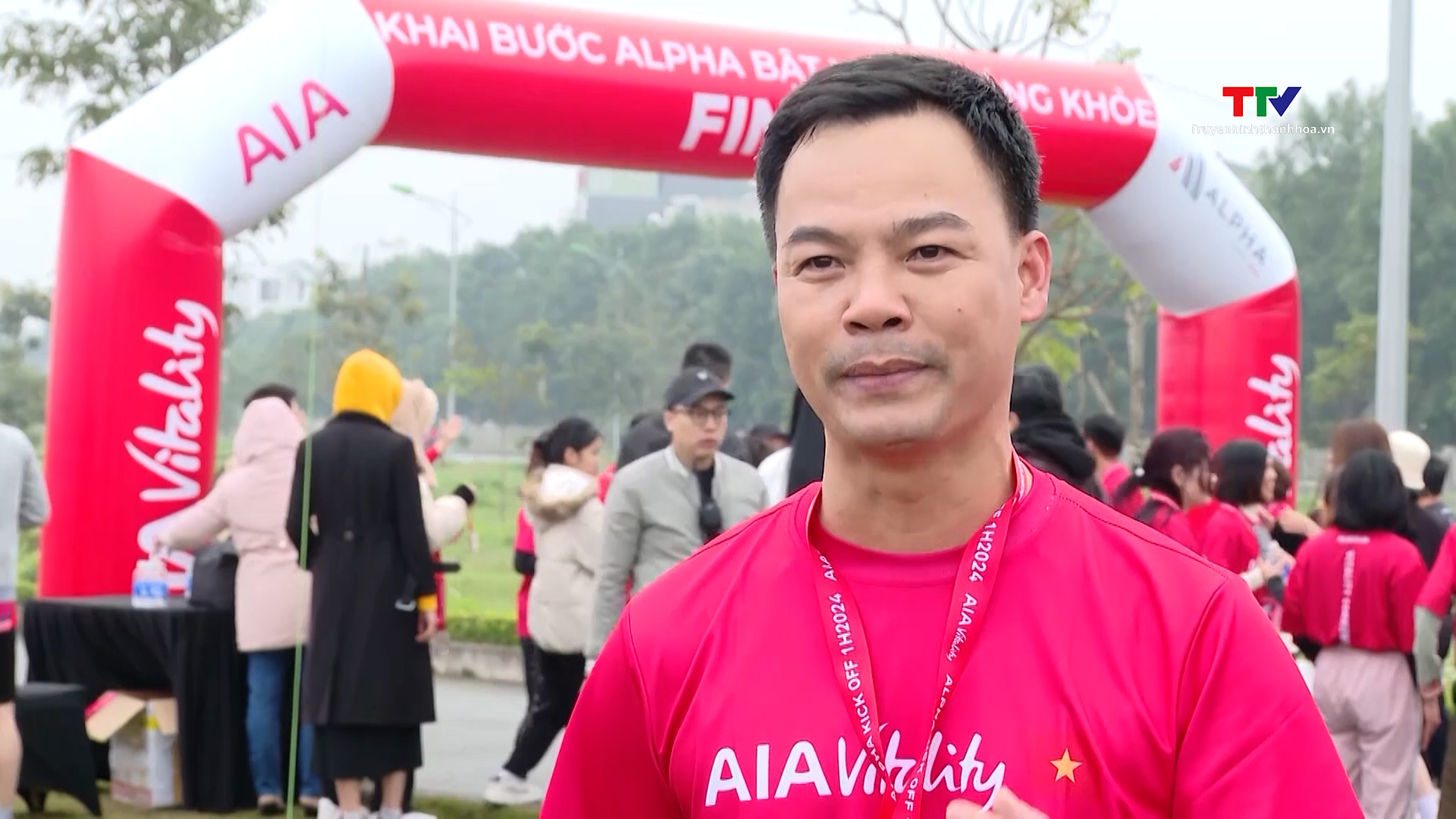 AIA Việt Nam tổ chức Fun Run "Khai bước Alpha, bật Mood sống khỏe" tại Thanh Hóa - Ảnh 1.