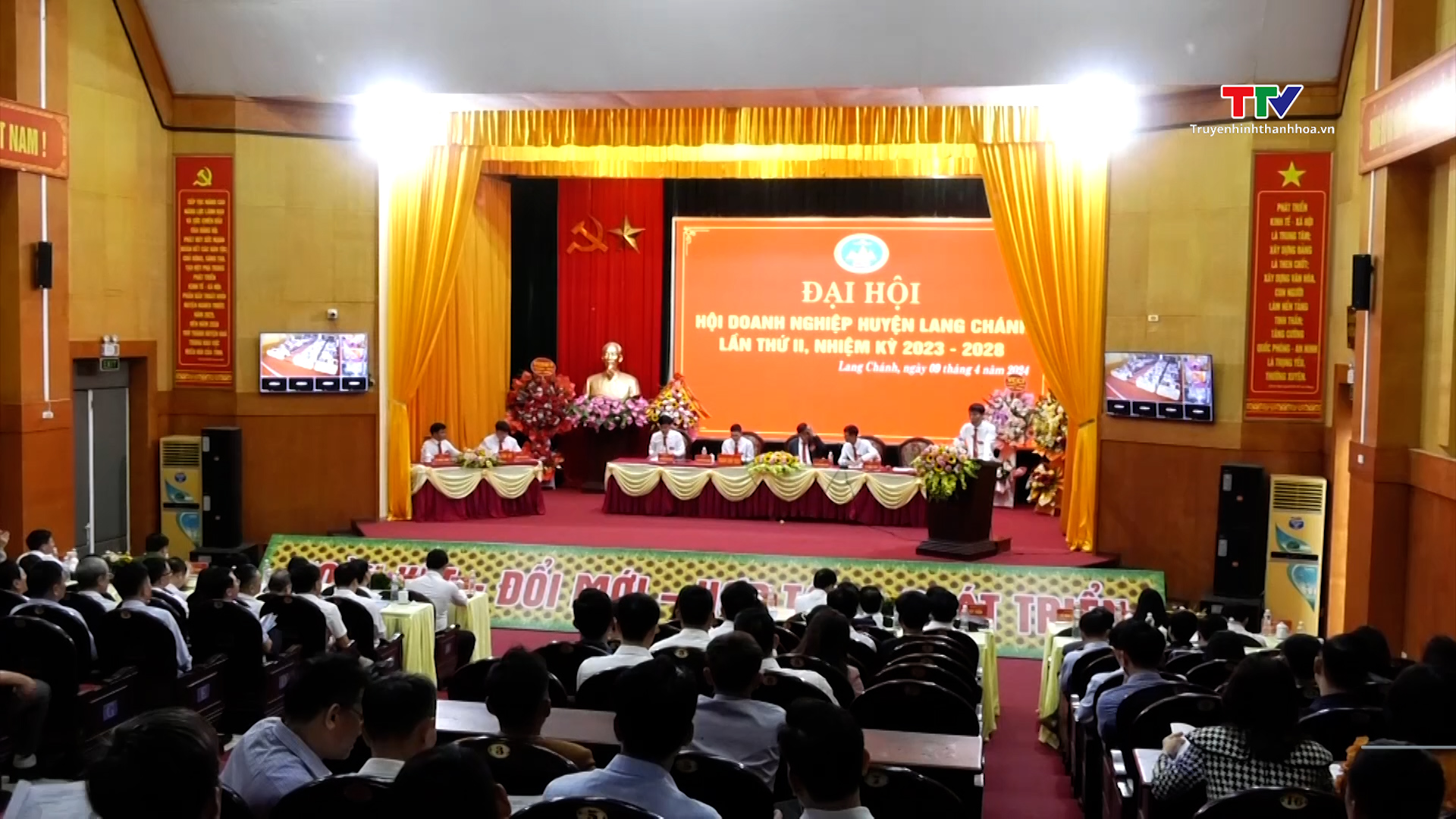 Đại hội Hội Doanh nghiệp huyện Lang Chánh lần thứ II
nhiệm kỳ 2023 - 2028- Ảnh 1.