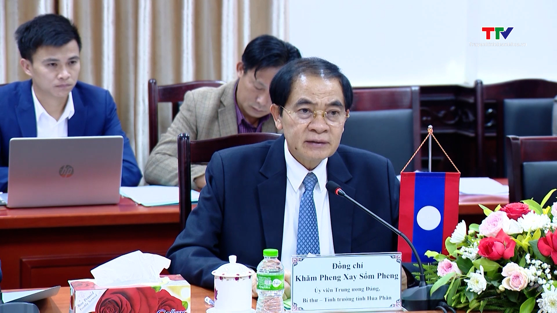 Đoàn đại biểu cấp cao tỉnh Thanh Hóa thăm và làm việc tại tỉnh Hủa Phăn, nước Cộng hòa dân chủ Nhân dân Lào- Ảnh 2.