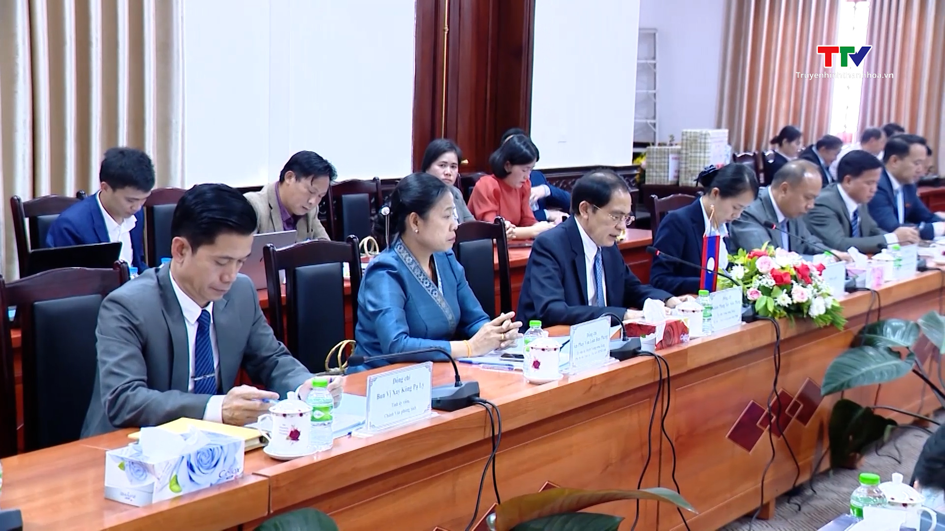Đoàn đại biểu cấp cao tỉnh Thanh Hóa thăm và làm việc tại tỉnh Hủa Phăn, nước Cộng hòa dân chủ Nhân dân Lào- Ảnh 5.