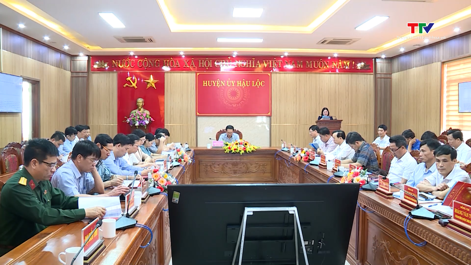 Phó Bí thư Tỉnh ủy Trịnh Tuấn Sinh làm việc tại Hậu Lộc- Ảnh 2.