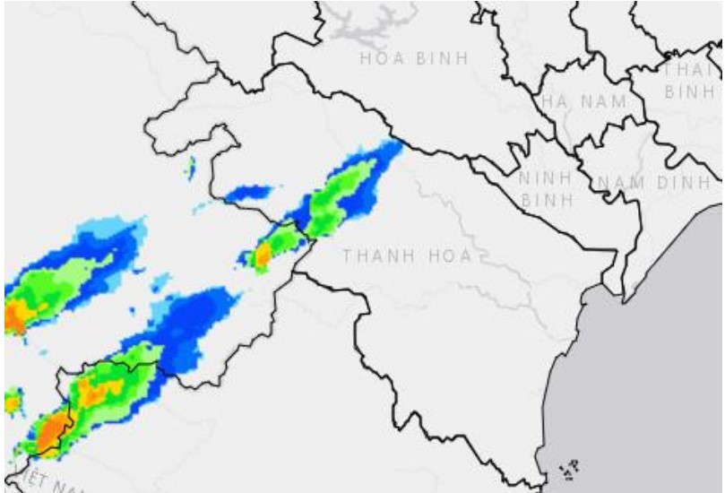 Cảnh báo giông lốc khu vực miền núi Thanh Hóa ngày 14/4- Ảnh 1.