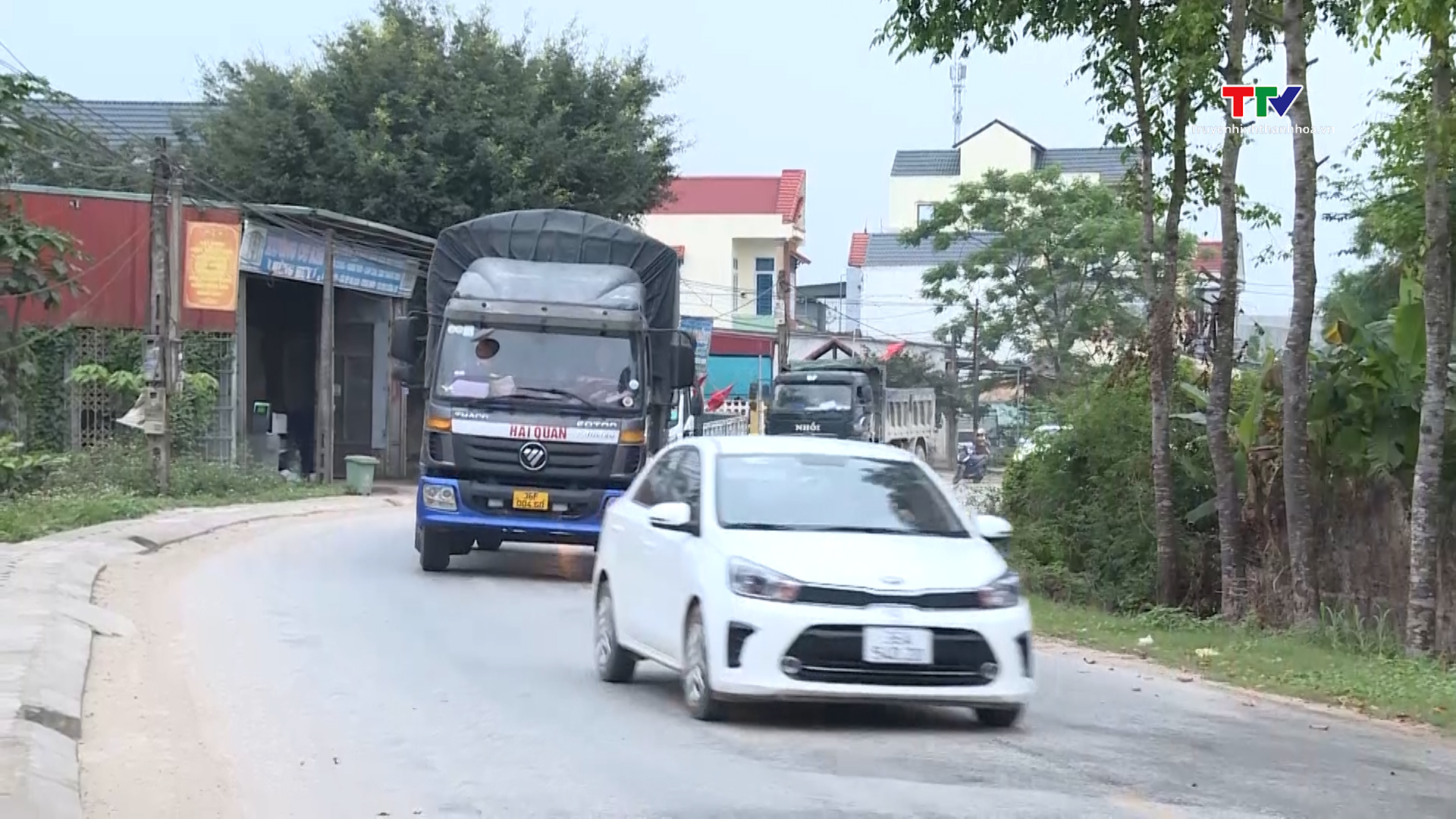 Mất an toàn giao thông trên Quốc lộ 47C đoạn Triệu Sơn đi huyện Thọ Xuân- Ảnh 4.