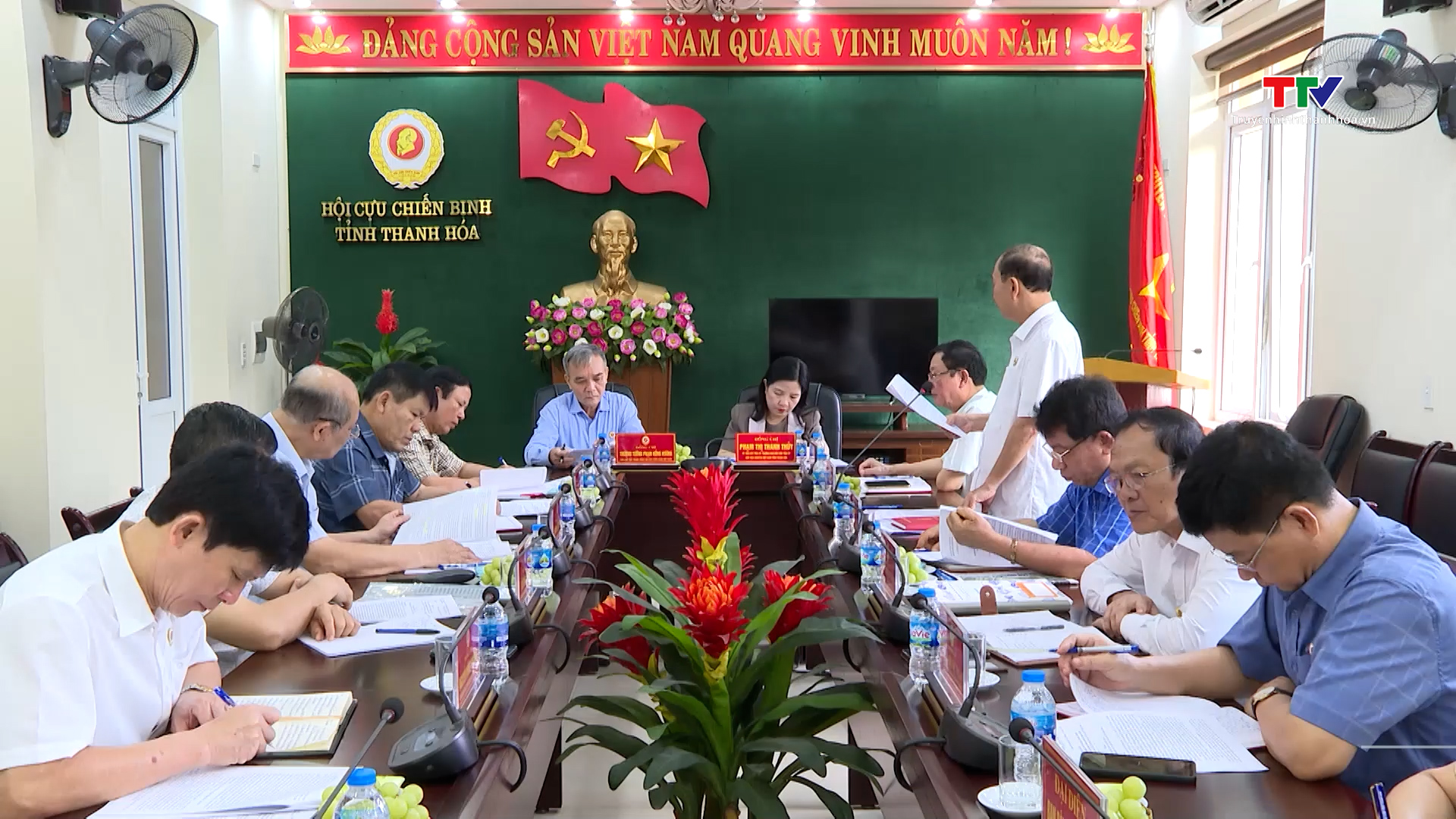 Trung ương Hội Cựu chiến binh Việt Nam làm việc tại tỉnh Thanh Hóa- Ảnh 1.