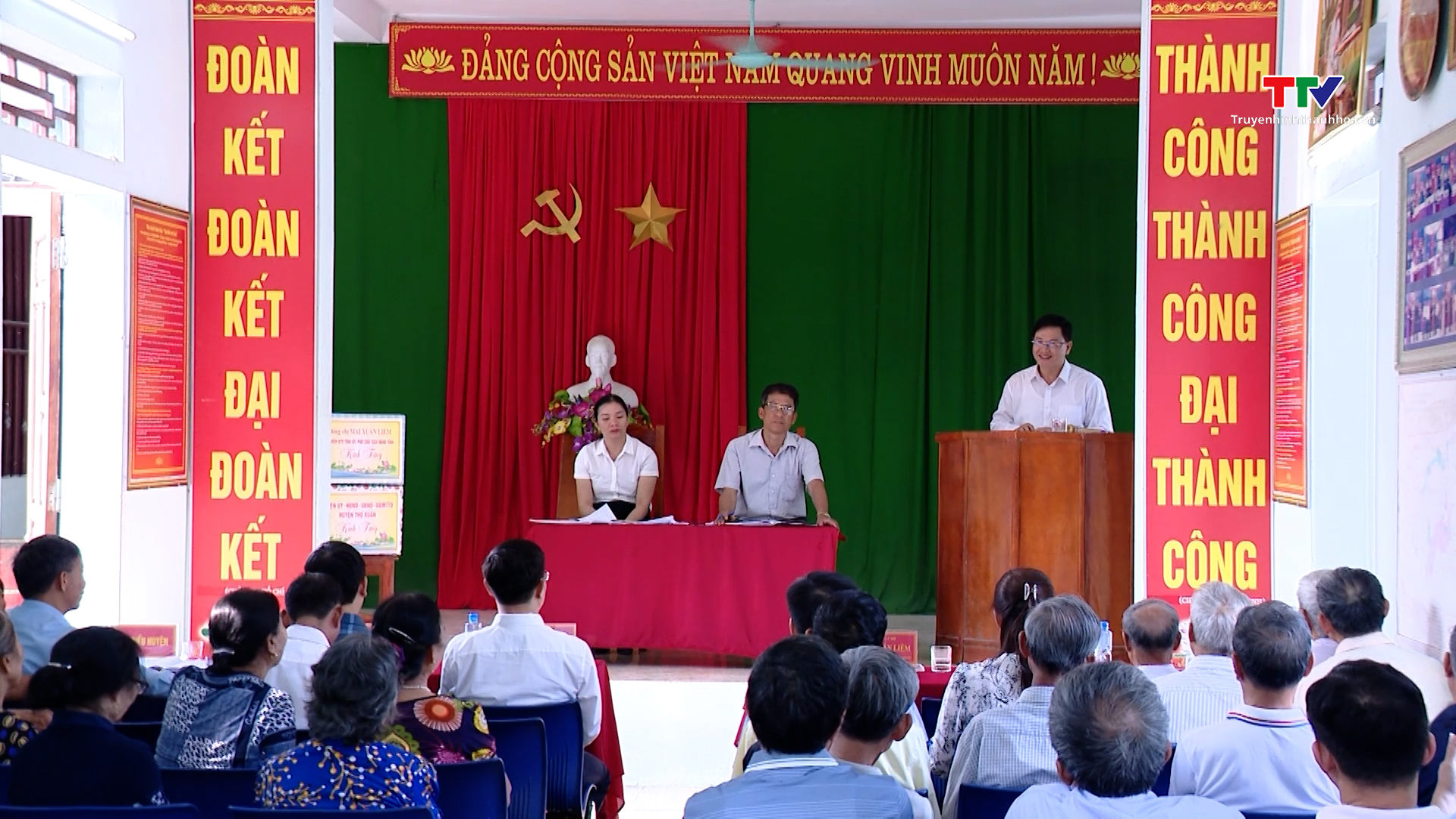 Phó Chủ tịch Uỷ ban Nhân dân tỉnh Mai Xuân Liêm dự sinh hoạt chi bộ tại Thọ Xuân- Ảnh 1.