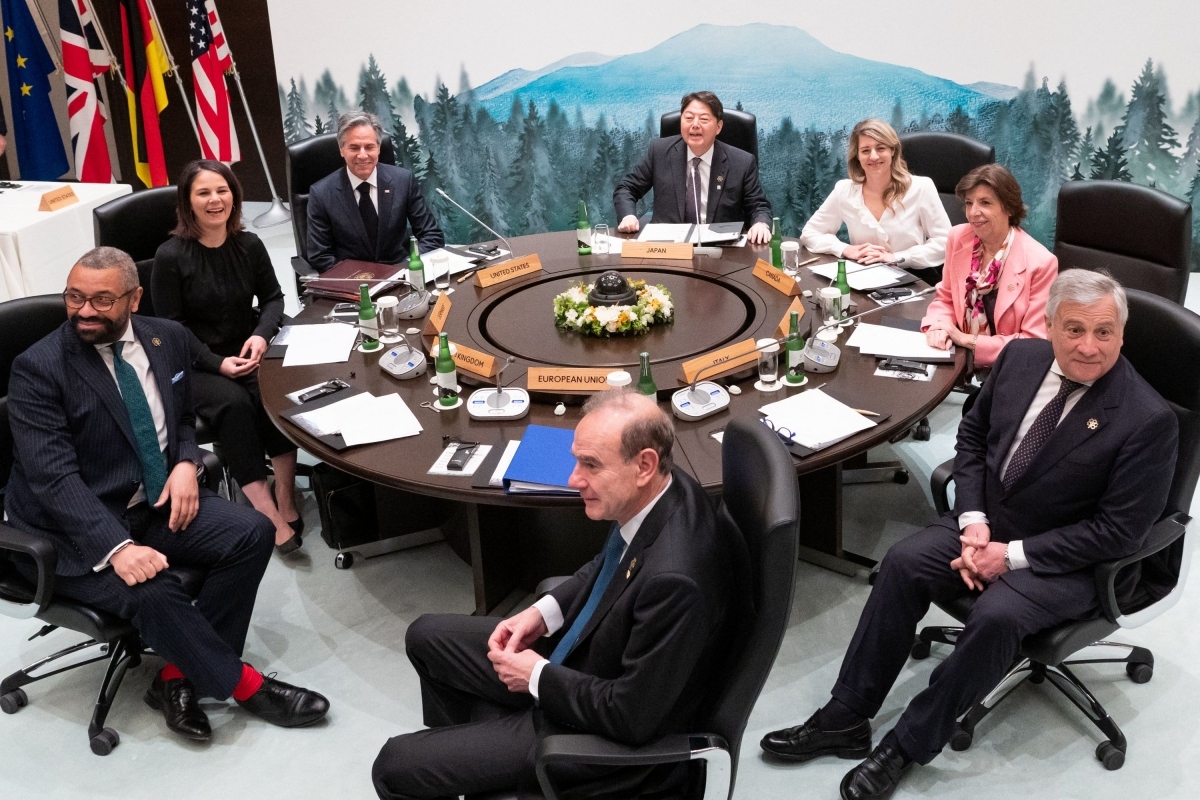 Hội nghị Ngoại trưởng G7 tập trung vào các điểm nóng xung đột- Ảnh 1.
