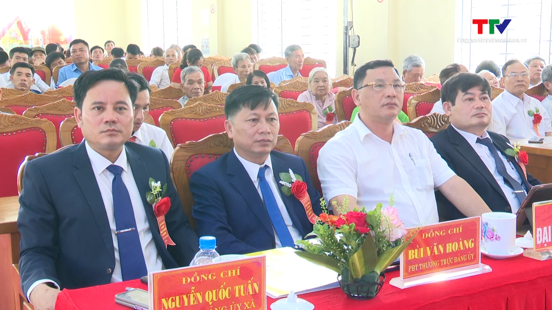 Lễ kỷ niệm 70 năm thành lập Đảng bộ xã Xuân Phú- Ảnh 1.