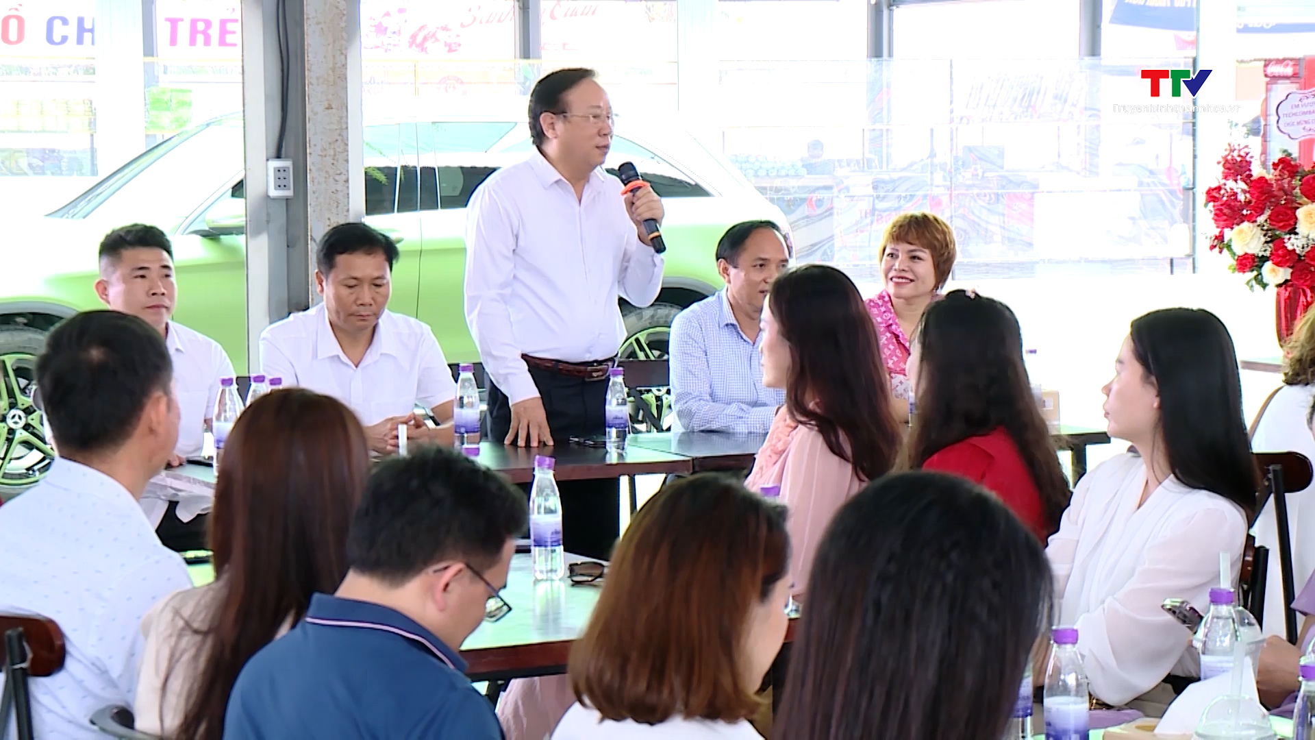 Hiệp hội Doanh nghiệp thành phố Thanh Hoá thăm làm việc với doanh nghiệp hội viên tháng 4/2024- Ảnh 1.
