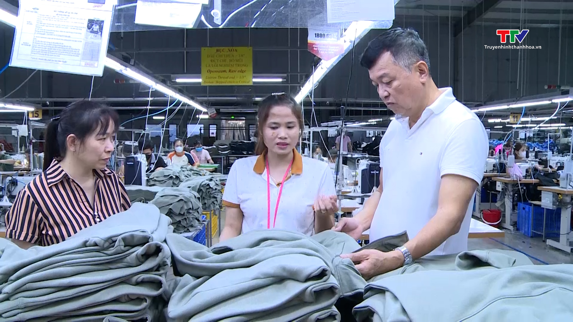 Doanh nghiệp dệt may Thanh Hóa tăng tốc sản xuất- Ảnh 1.