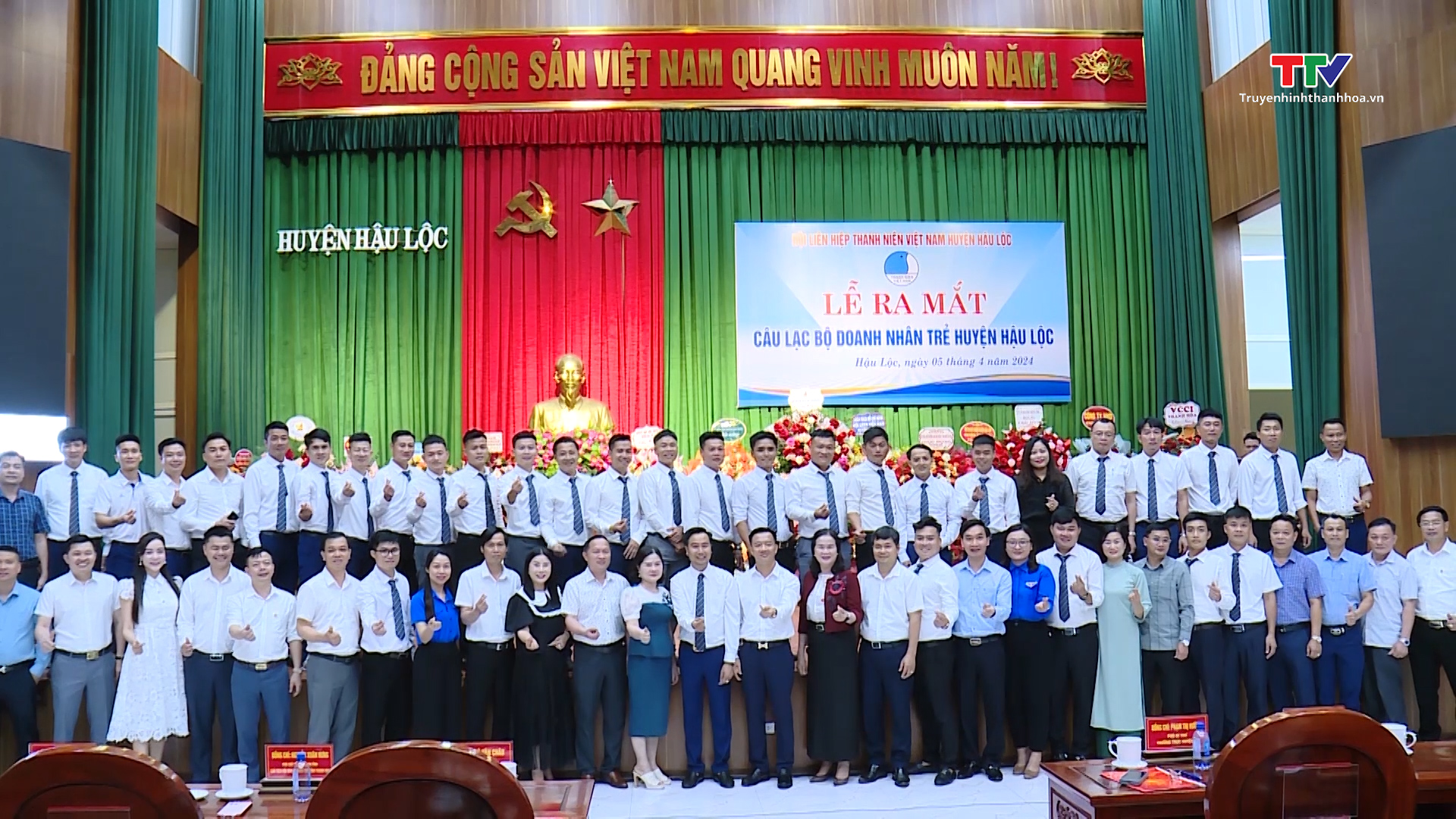 Lễ ra mắt C&acirc;u lạc bộ Doanh nh&acirc;n trẻ huyện Hậu Lộc- Ảnh 2.