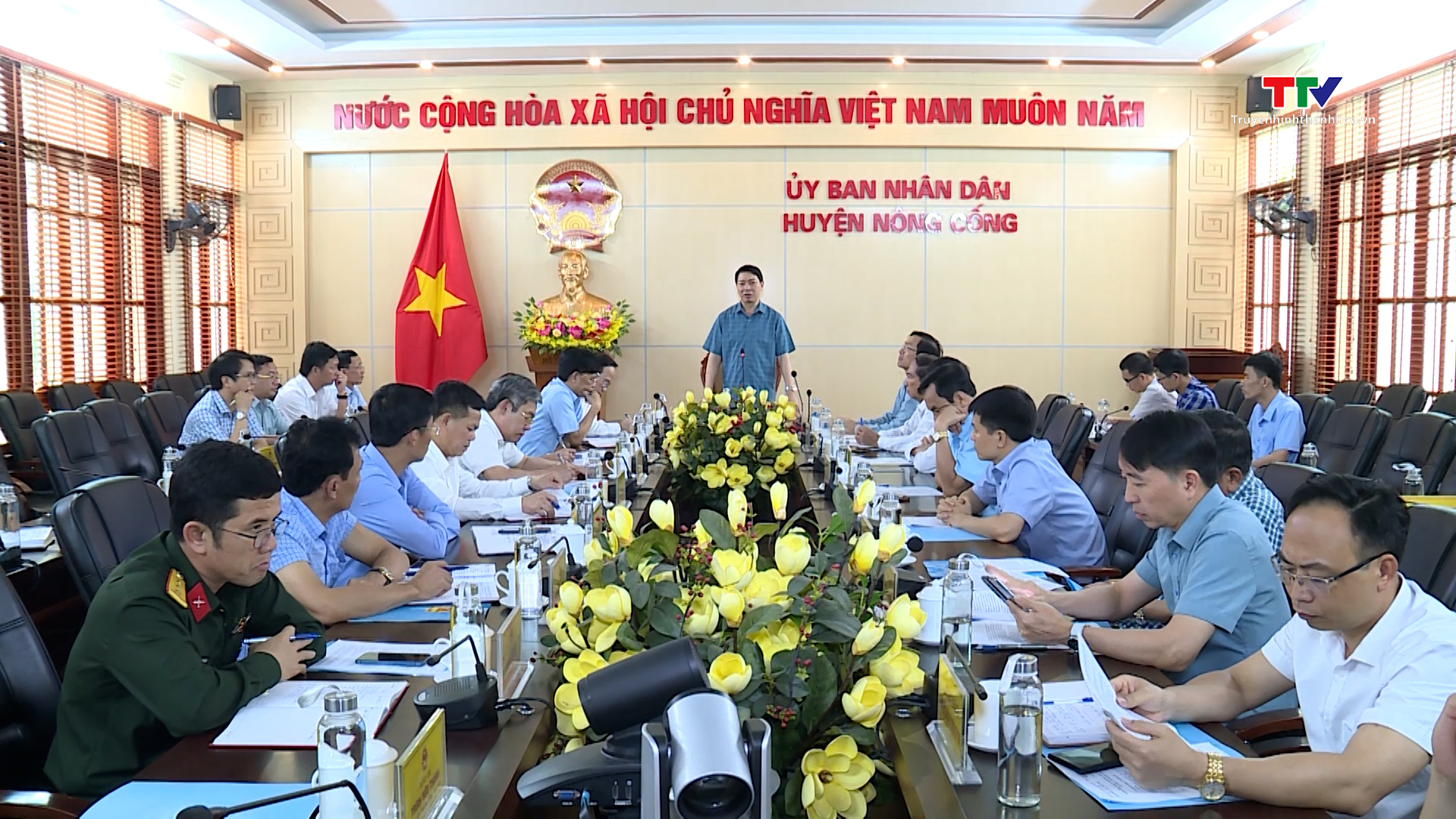 Phó Chủ tịch UBND tỉnh Lê Đức Giang làm việc tại Nông Cống- Ảnh 2.