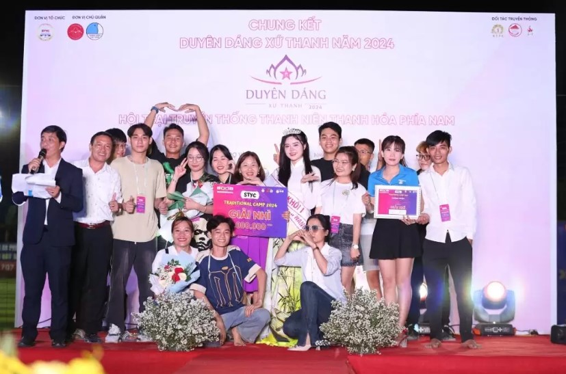 Đồng hương Thành phố Sầm Sơn đạt giải Nhất toàn đoàn tại Hội trại truyền thống thanh niên Thanh Hóa phía Nam lần II/2024- Ảnh 2.