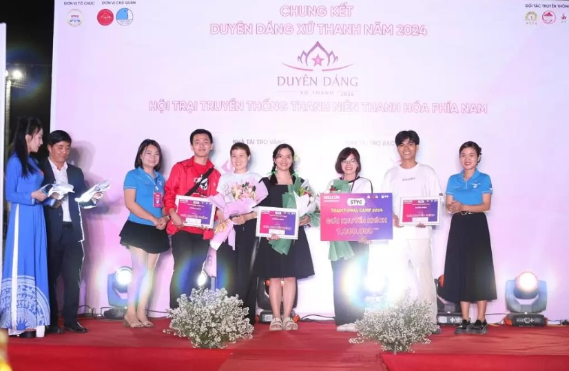 Đồng hương Thành phố Sầm Sơn đạt giải Nhất toàn đoàn tại Hội trại truyền thống thanh niên Thanh Hóa phía Nam lần II/2024- Ảnh 4.
