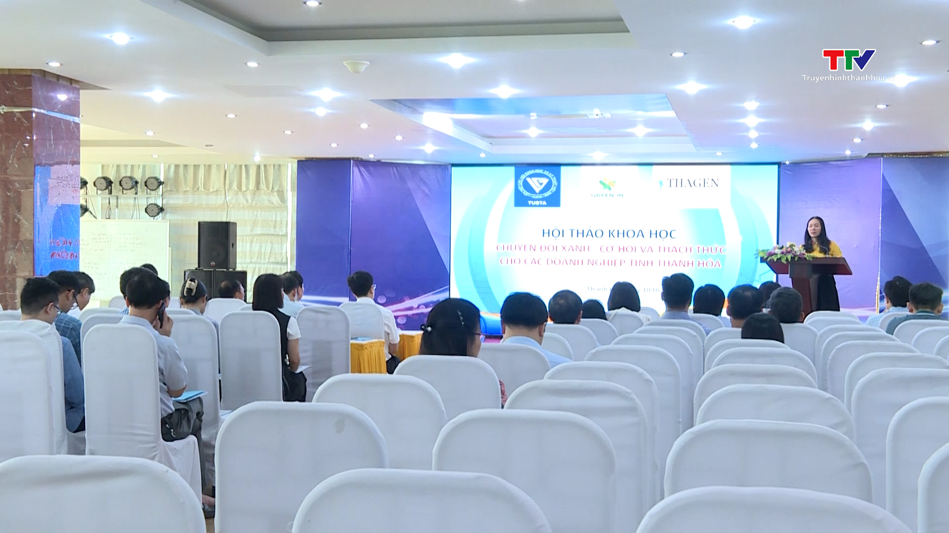 Hội thảo “Chuyển đổi xanh - Cơ hội và thách thức cho các doanh nghiệp tỉnh Thanh Hoá”- Ảnh 1.