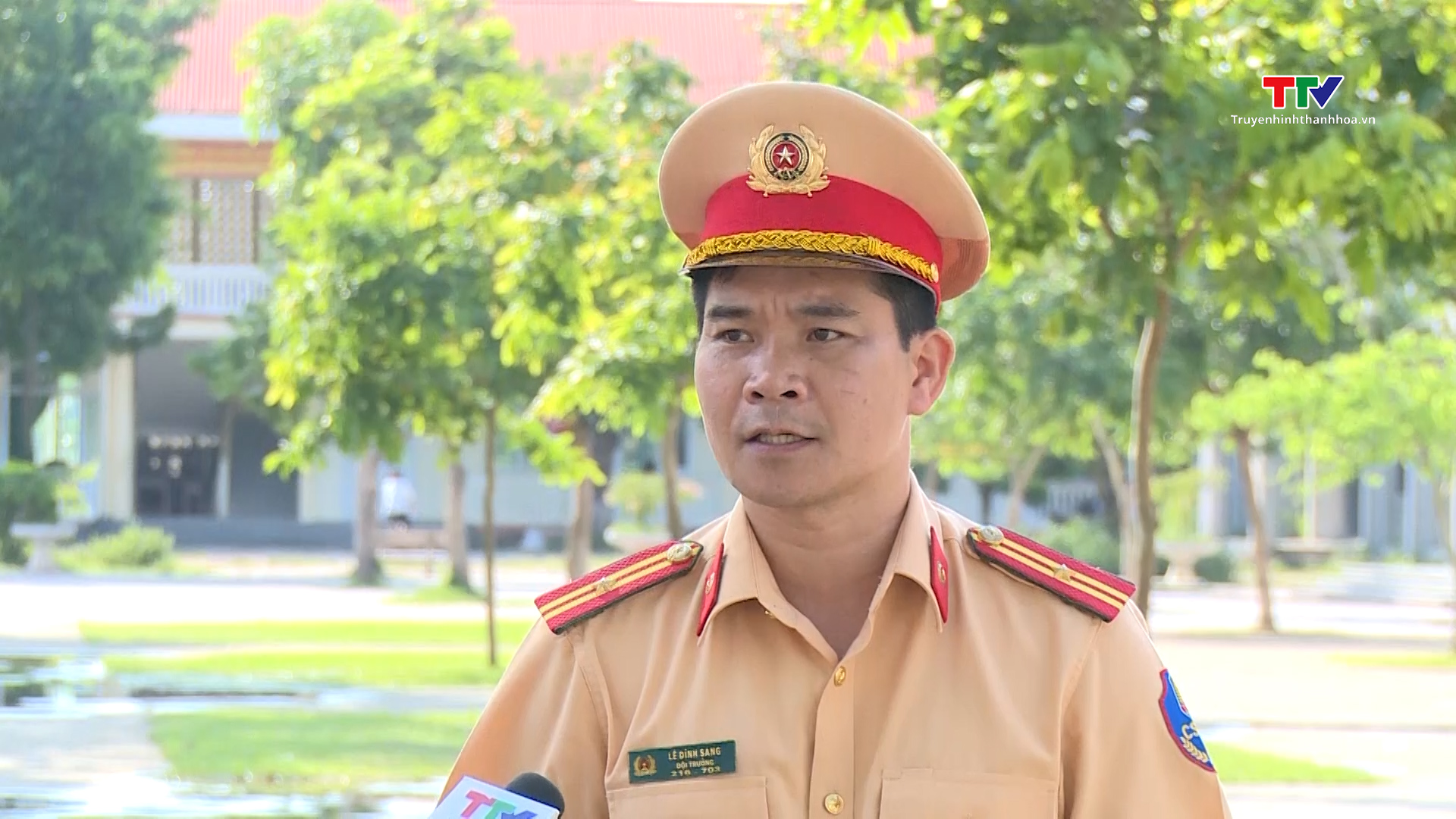 Huyện Triệu Sơn nhân rộng mô hình “Cổng trường an toàn giao thông” - Ảnh 3.