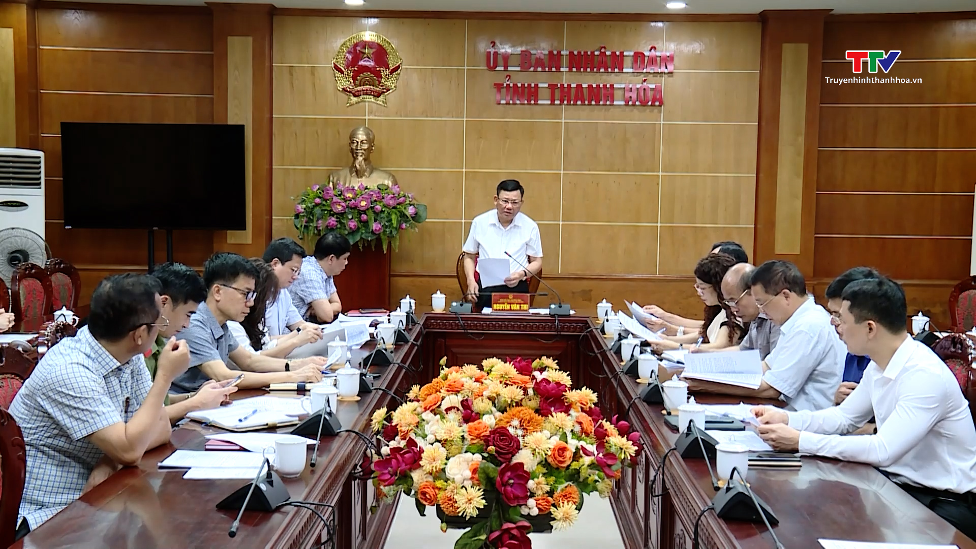 Chuẩn bị tổ chức hội nghị xúc tiến đầu tư, thương mại và du lịch tỉnh Thanh Hóa năm 2024- Ảnh 1.