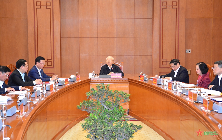 Tổng Bí thư Nguyễn Phú Trọng: Một số vấn đề cần được đặc biệt quan tâm trong công tác chuẩn bị nhân sự Đại hội XIV của Đảng- Ảnh 2.
