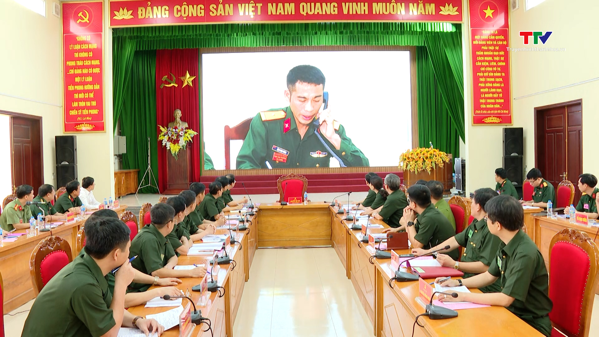 Khai mạc Diễn tập Khu vực phòng thủ huyện Nông Cống năm 2024- Ảnh 2.