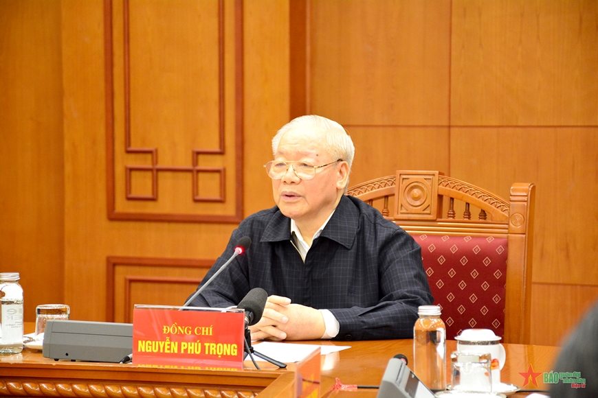 Tổng Bí thư Nguyễn Phú Trọng: Một số vấn đề cần được đặc biệt quan tâm trong công tác chuẩn bị nhân sự Đại hội XIV của Đảng- Ảnh 1.