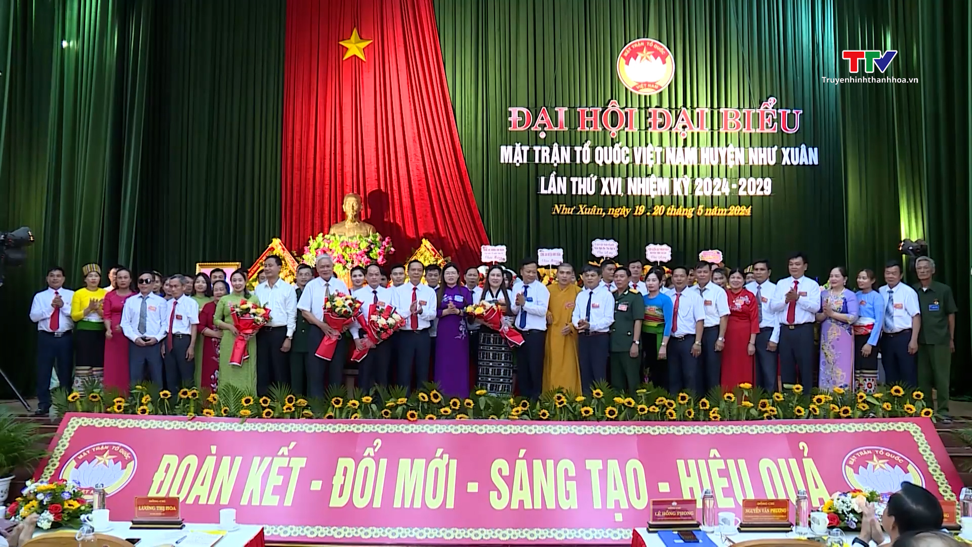 Đại hội đại biểu MTTQ huyện Như Xuân lần thứ XVI, nhiệm kỳ 2024-2029- Ảnh 1.