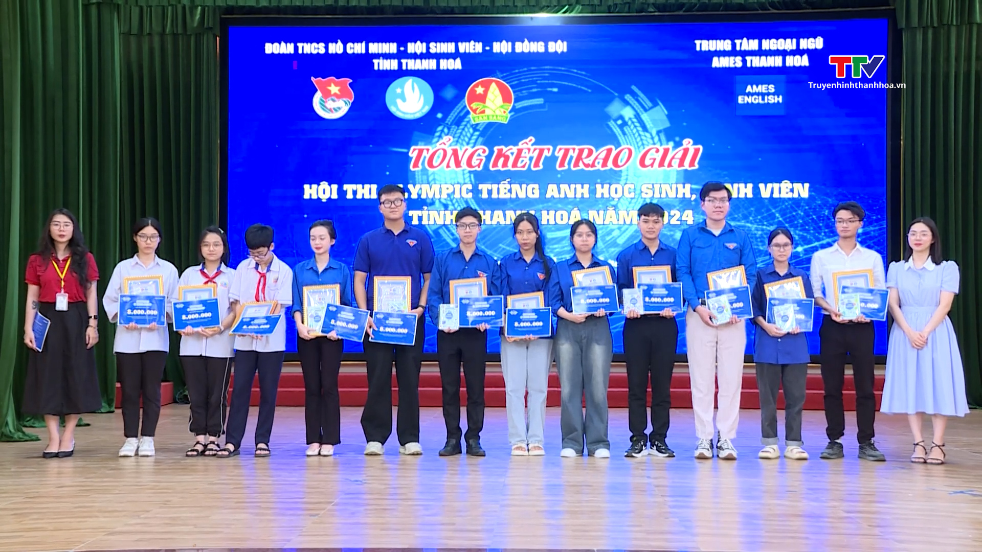 Chung kết cuộc thi Olympic Tiếng Anh học sinh, sinh viên tỉnh Thanh Hóa năm 2024- Ảnh 1.