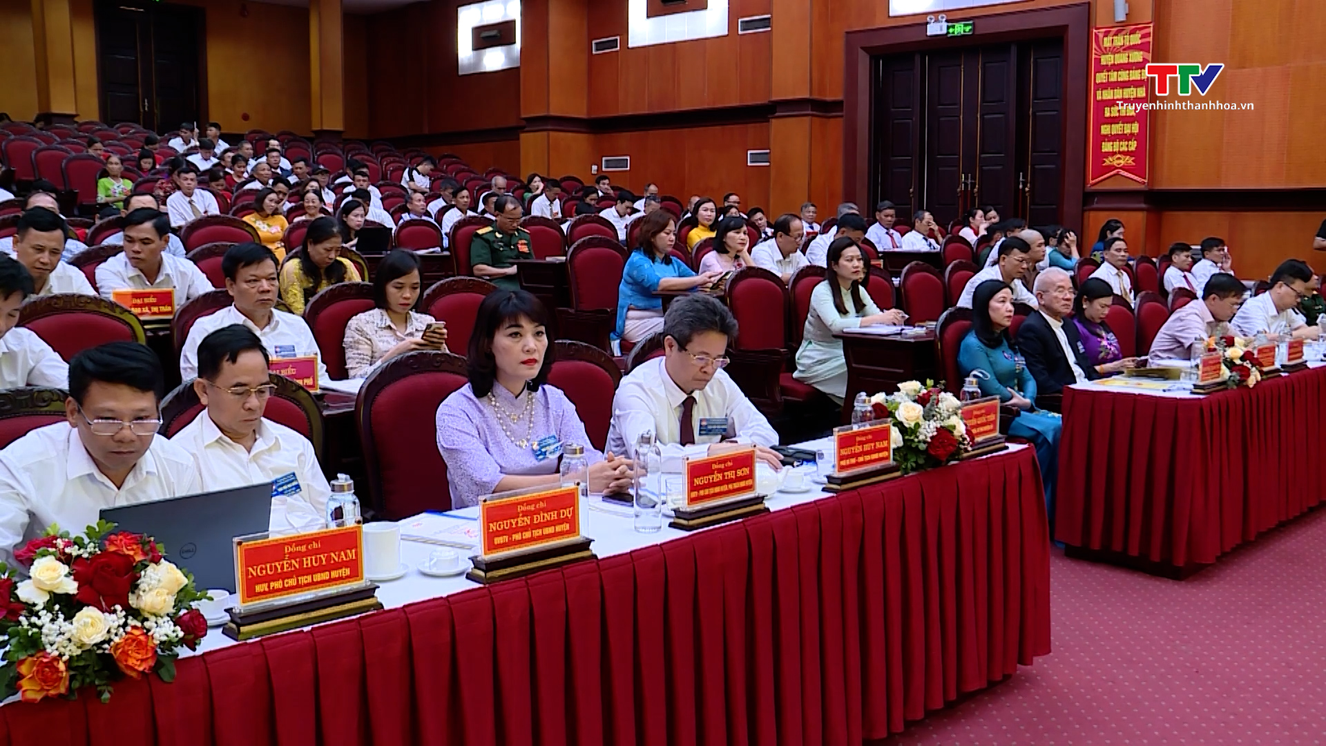 Đại hội đại biểu Mặt trận Tổ quốc huyện Quảng Xương lần thứ XIII, nhiệm kỳ 2024-2029- Ảnh 1.