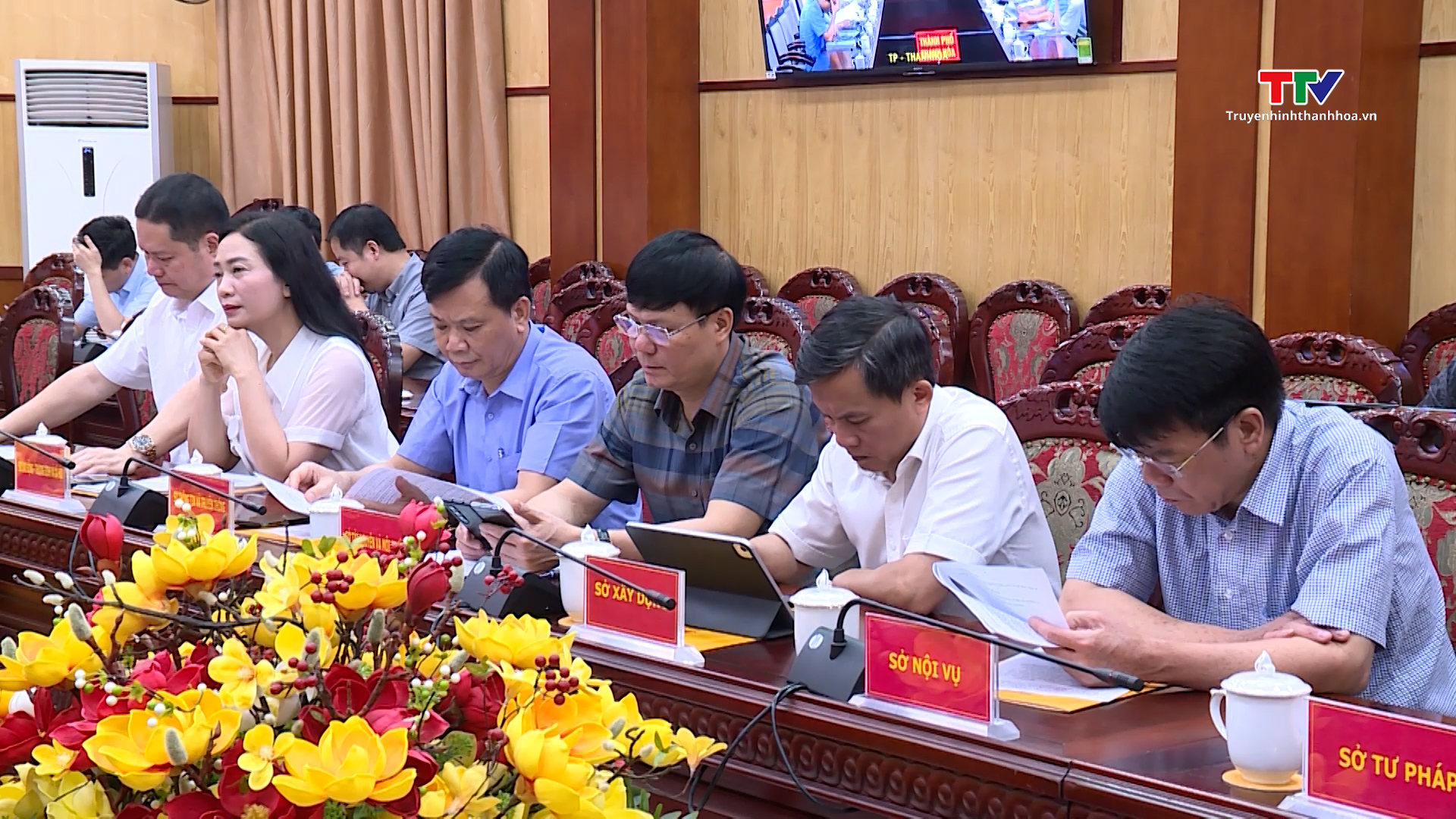Triển khai kế hoạch tổ chức lấy ý kiến cử tri về chủ trương nhập huyện Đông Sơn vào thành phố Thanh Hóa và sắp xếp đơn vị hành chính trên địa bàn tỉnh- Ảnh 5.