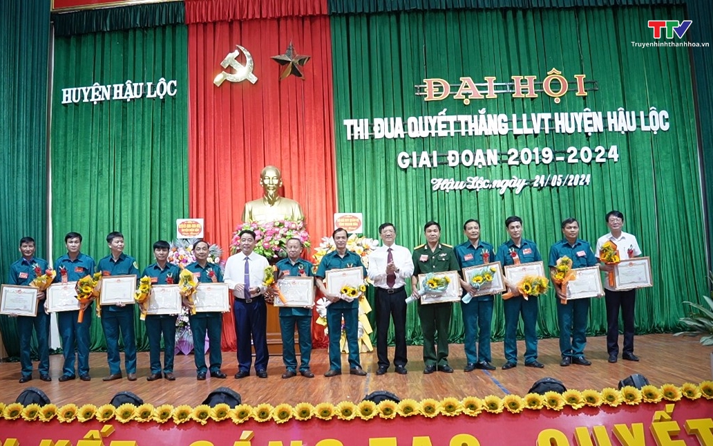 Hậu Lộc: Đại hội thi đua quyết thắng lực lượng vũ trang, giai đoạn 2019 - 2024