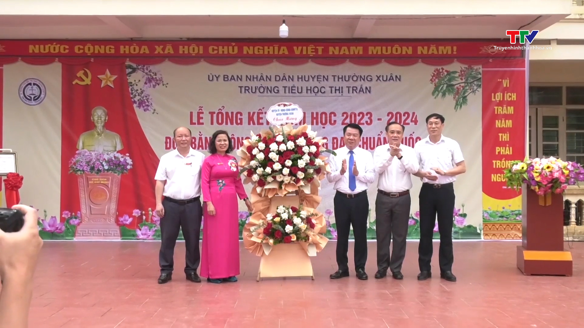 Các trường học trên địa bàn huyện Thường Xuân tổng kết năm học 2003-2024- Ảnh 1.