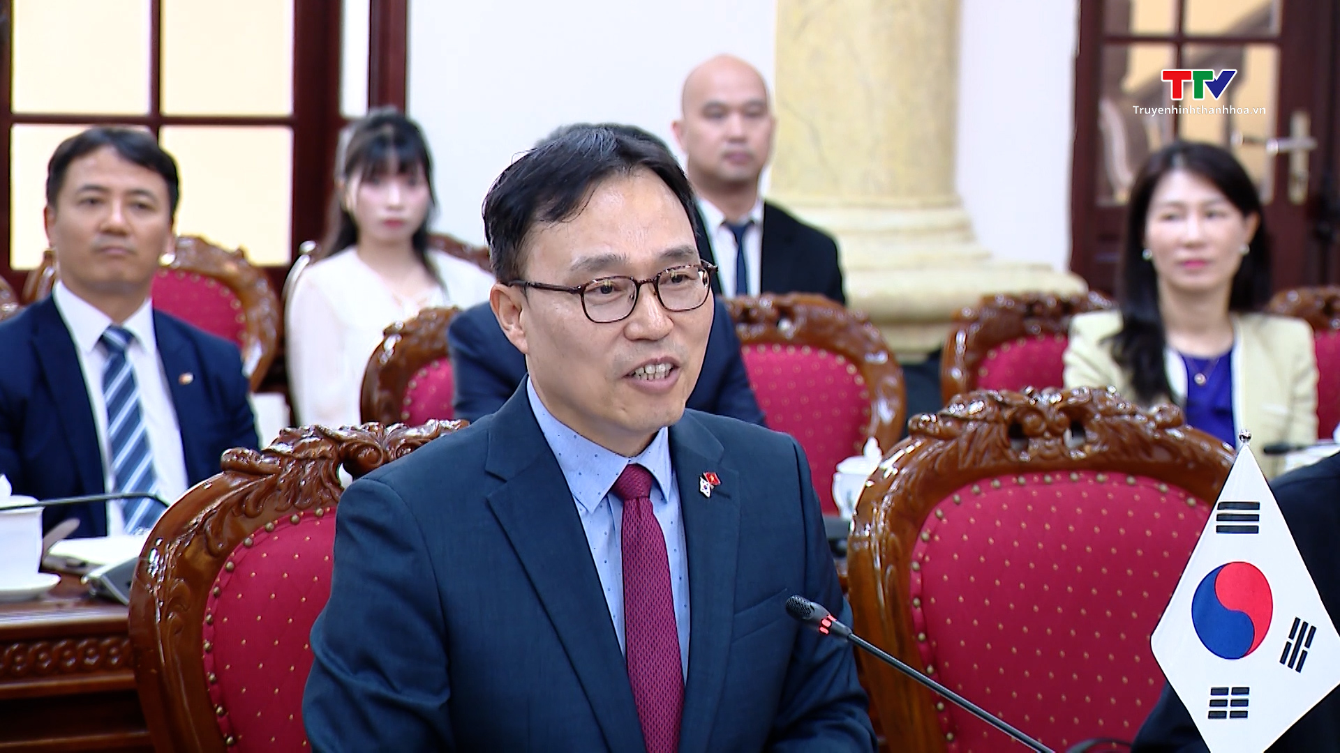 Bí thư Tỉnh ủy tiếp Đại sứ đặc mệnh toàn quyền Hàn Quốc tại Việt Nam- Ảnh 5.