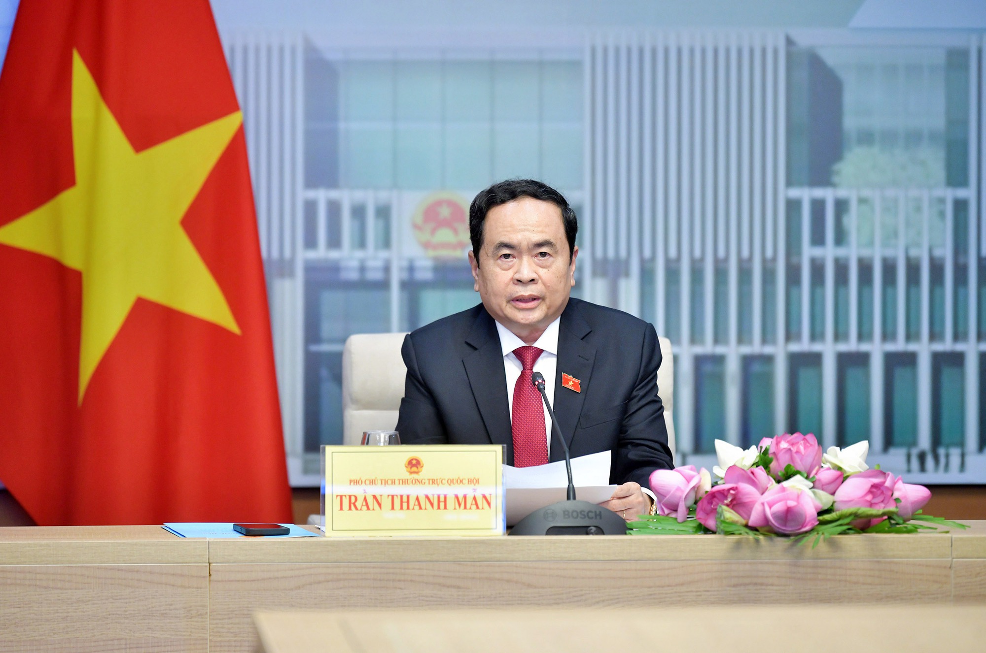 Phân công đồng chí Trần Thanh Mẫn điều hành hoạt động của Ủy ban Thường vụ Quốc hội và Quốc hội- Ảnh 4.