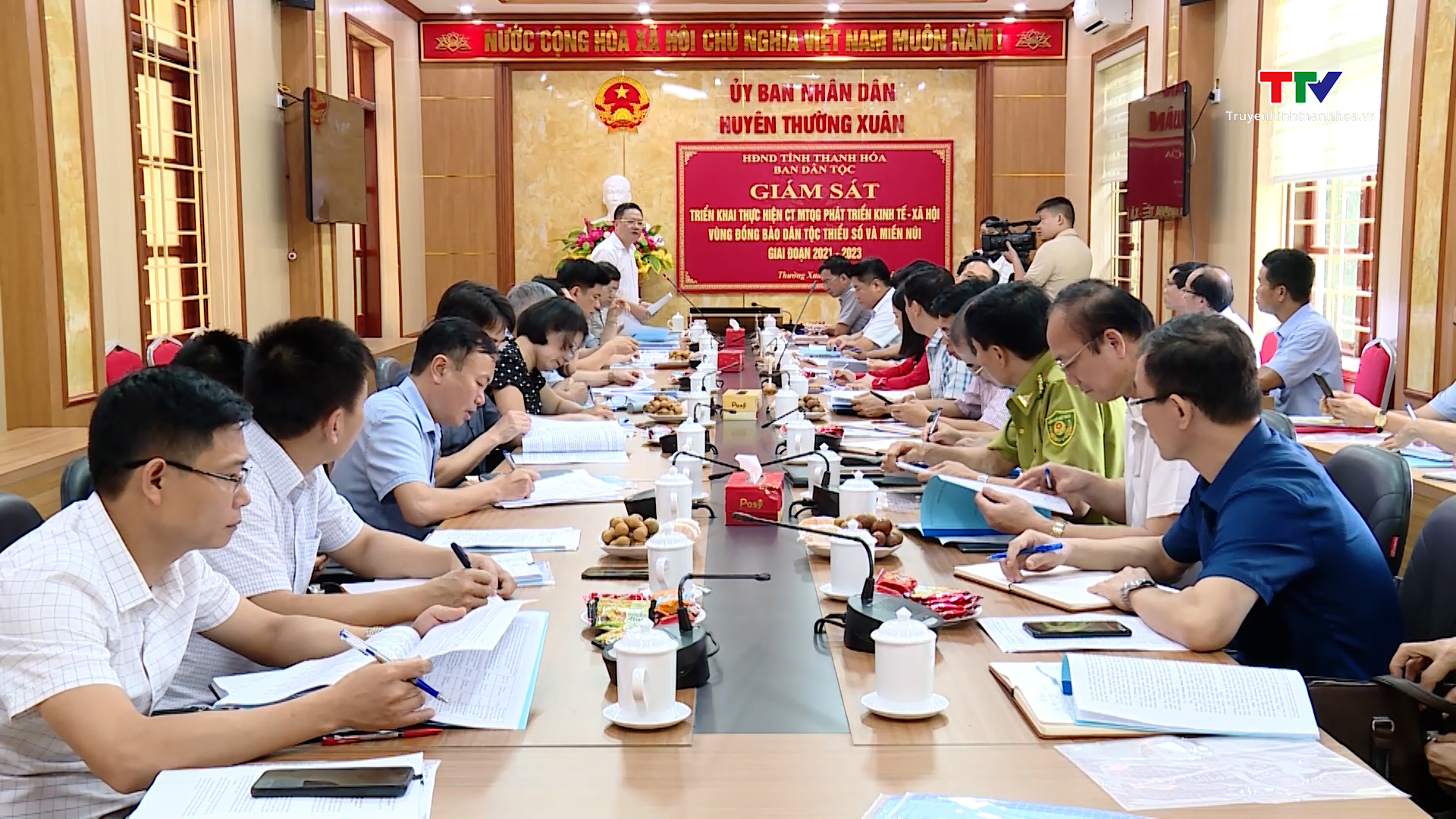 Ban Dân tộc Hội đồng Nhân dân tỉnh giám sát tại huyện Thường Xuân- Ảnh 1.