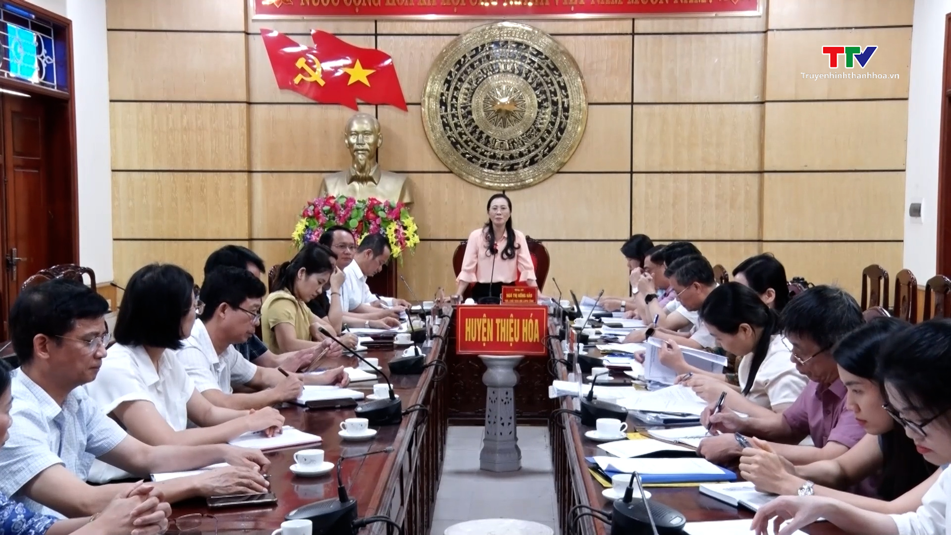 Giám sát việc thực hiện một số quy định riêng đối với lao động nữ tại huyện Thiệu Hóa- Ảnh 1.