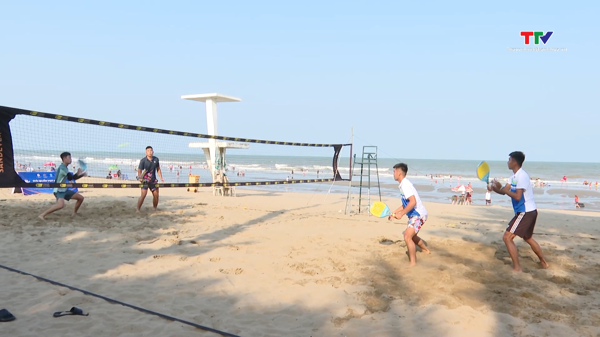 Khai mạc Giải Quần vợt bãi biển vô địch quốc gia cúp VTV8 năm 2024 tại Sầm Sơn - Ảnh 1.