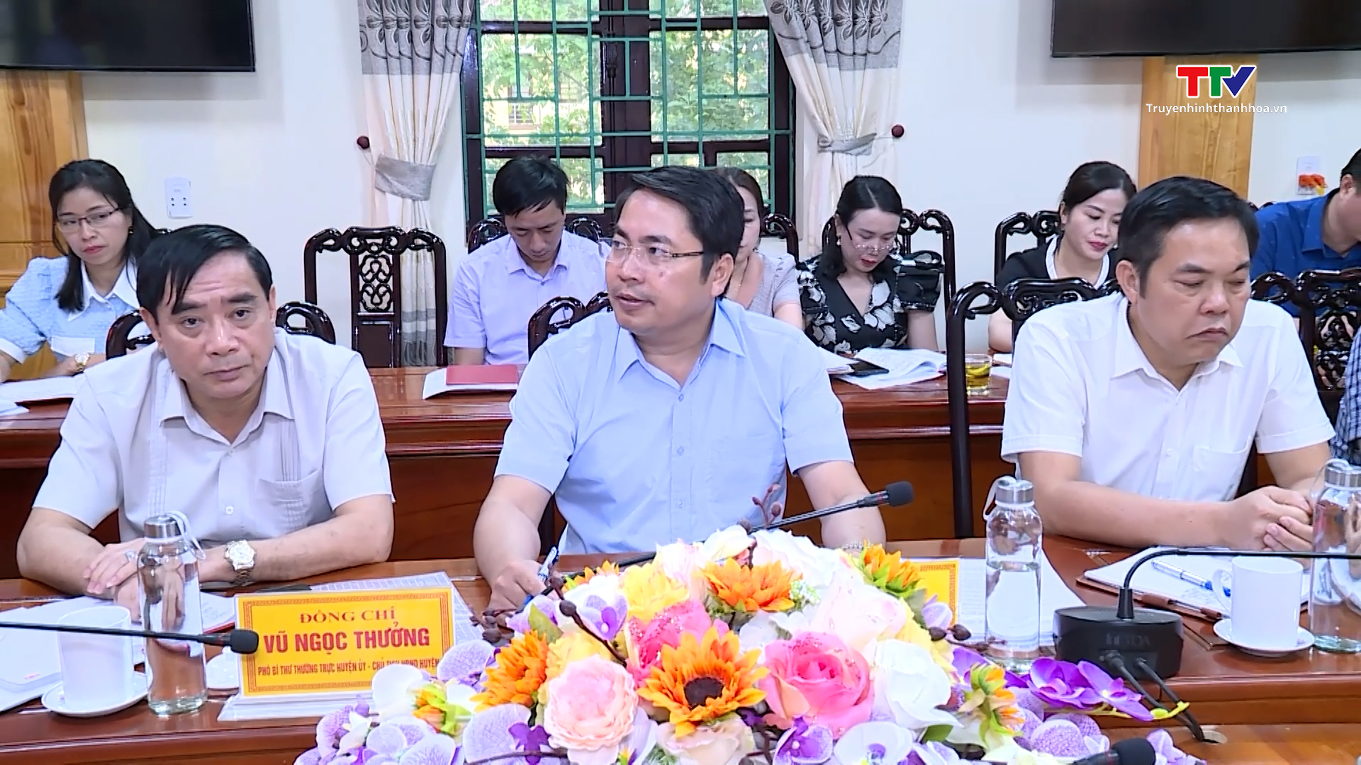 Phó Chủ tịch Ủy ban Nhân dân tỉnh Lê Đức Giang kiểm tra tiến độ xây dựng huyện nông thôn mới nâng cao tại Yên Định- Ảnh 3.