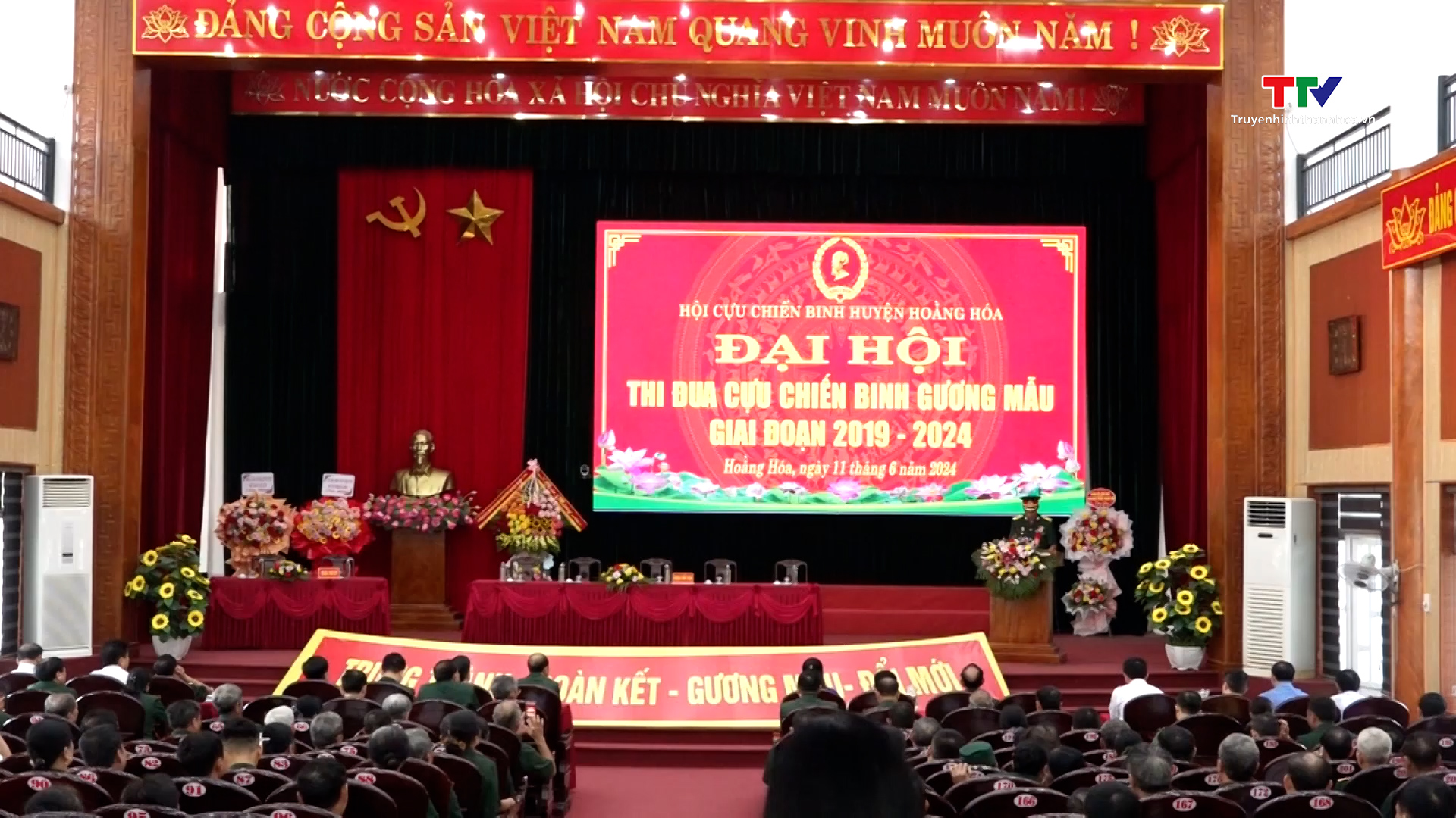 Đại hội thi đua "Cựu chiến binh gương mẫu" huyện Hoằng Hoá lần thứ VII, giai đoạn 2019-2024- Ảnh 1.