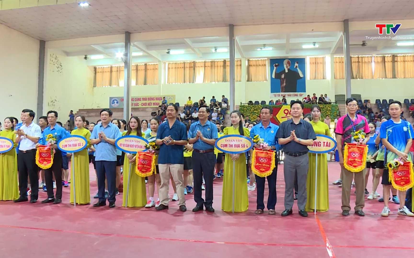 Hội thao công nhân, viên chức, lao động và Giải bóng bàn huyện Đông Sơn mở rộng – Cup Long Thành năm 2024