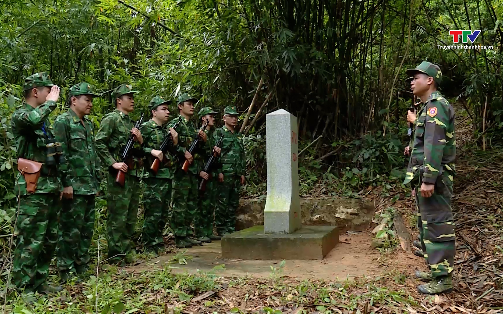 Phối hợp lực lượng bảo vệ biên giới Thanh Hoá - Hủa Phăn 