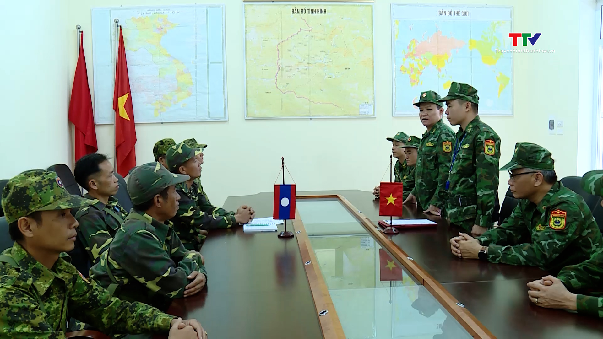 Phối hợp lực lượng bảo vệ biên giới Thanh Hoá - Hủa Phăn - Ảnh 7.